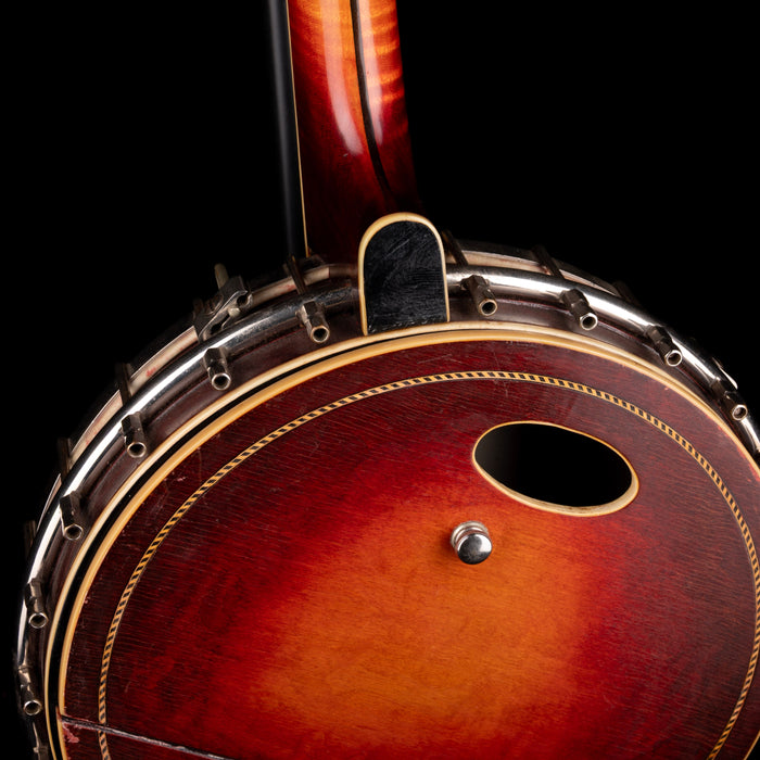 Vintage 1920's Gibson TB-1 Trapdoor Tenor Banjo Sunburst With OHSC