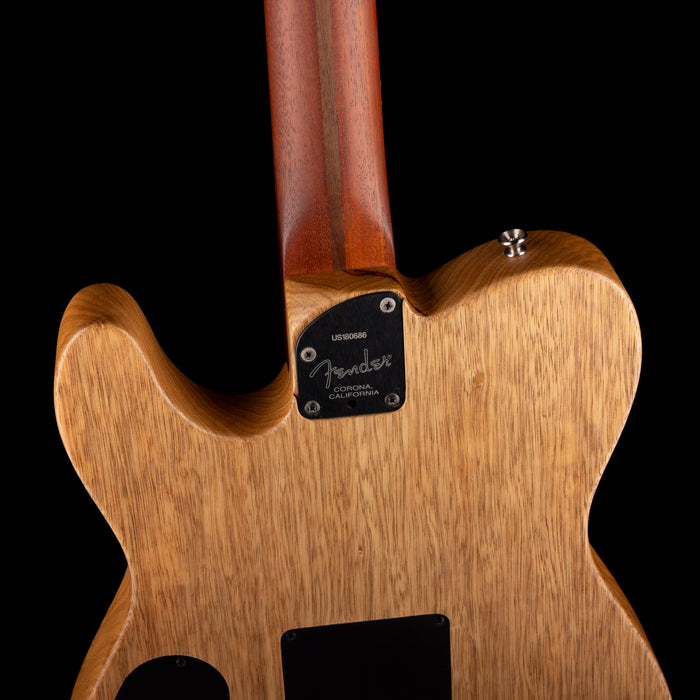 Pre-Owned 2019 Fender Exotic Acoustasonic Telecaster Ziricote Natural with Soft Case