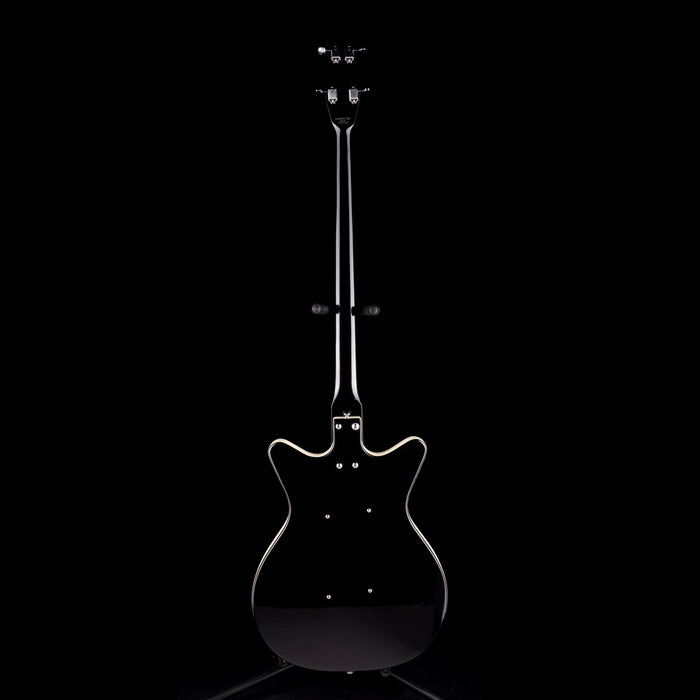 Used 2022 Danelectro ‘59 Shorthorn Black DC Bass with Gig Bag