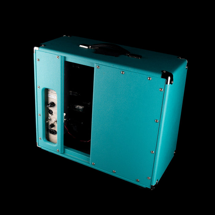 Used Tone King Falcon Grande Turquoise Guitar Amp Combo With Footswitch