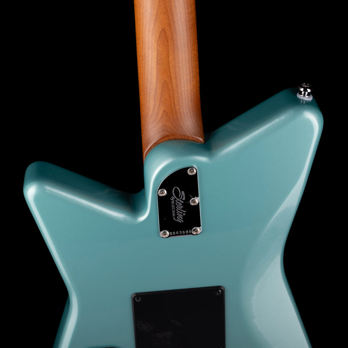 Used Sterling by Music Man Mariposa Dorado Green with Hardshell Case