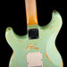 Pre-Owned 2009 Fender Custom Shop Stratocaster Relic Surf Green Green With OHSC