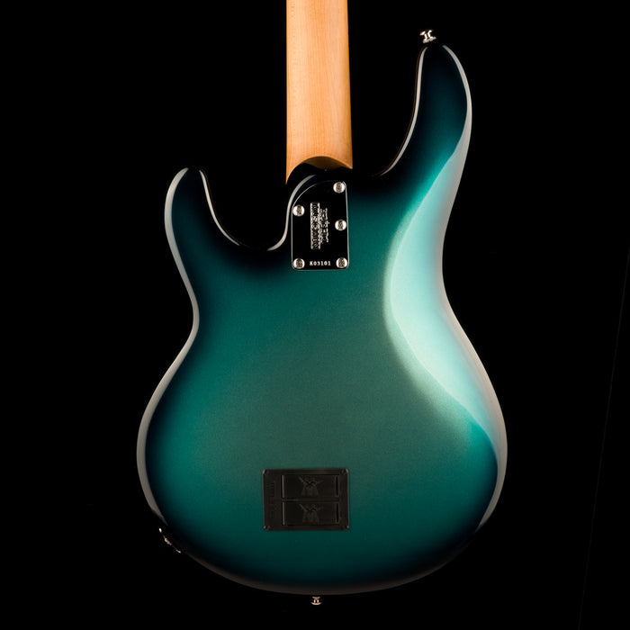 Ernie Ball Music Man StingRay Special Bass Frost Green Pearl Roasted Maple With Case