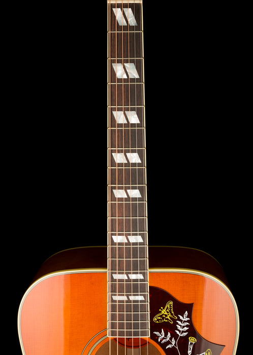 Pre Owned 2024 Gibson Hummingbird Original Heritage Cherry Sunburst Acoustic Electric Guitar With OHSC
