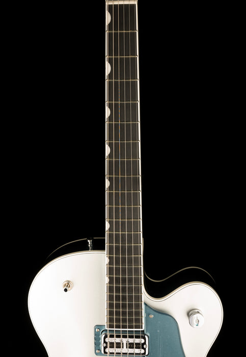 Pre Owned Gretsch G6118T-140 LTD 140th Double Platinum Anniversary Two-Tone Pure Platinum/Stone Platinum With OHSC