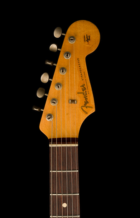 Pre Owned Fender Custom Shop 1960 Stratocaster Relic Olympic White With OHSC