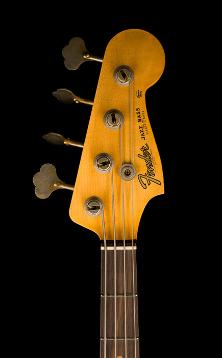 Fender Custom Shop 1963 Jazz Bass Heavy Relic Dark Night Truetone Color Set