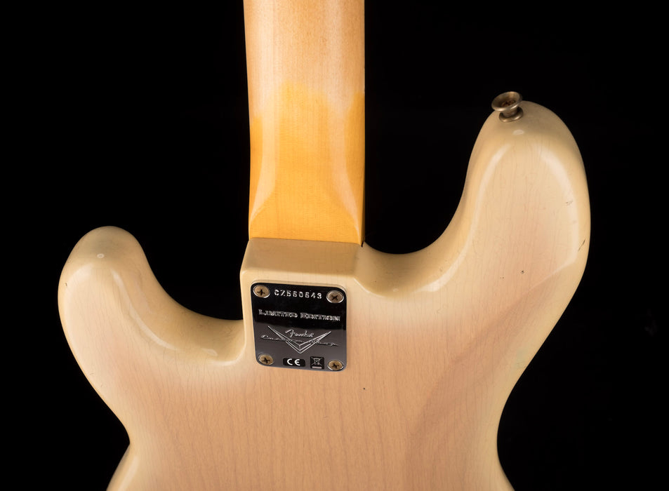 Pre-Owned Fender Custom Shop Limited Edition 1959 Precision Bass Journeyman Relic Natural Blonde With OHSC