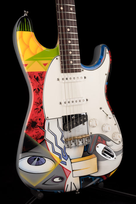 b3 Acid Bunny with Painting - Pamelina H Collection