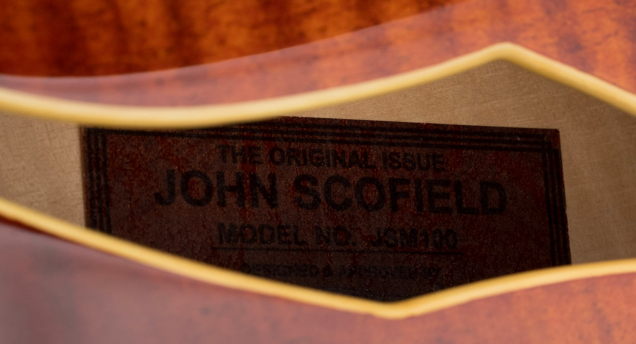 Pre Owned Ibanez JSM-100 John Scofield Signature Vintage Sunburst With HSC
