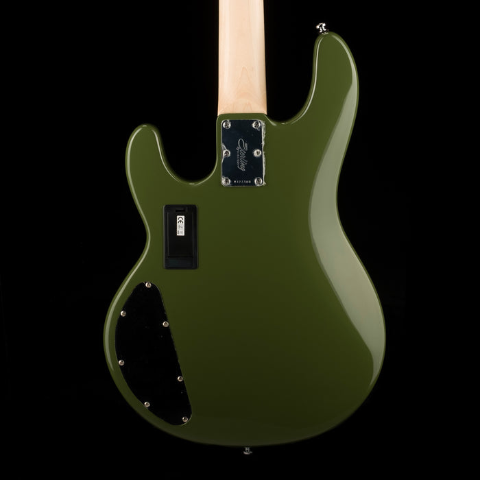 Used Sterling by Music Man SUB Series StingRay HH Bass Olive