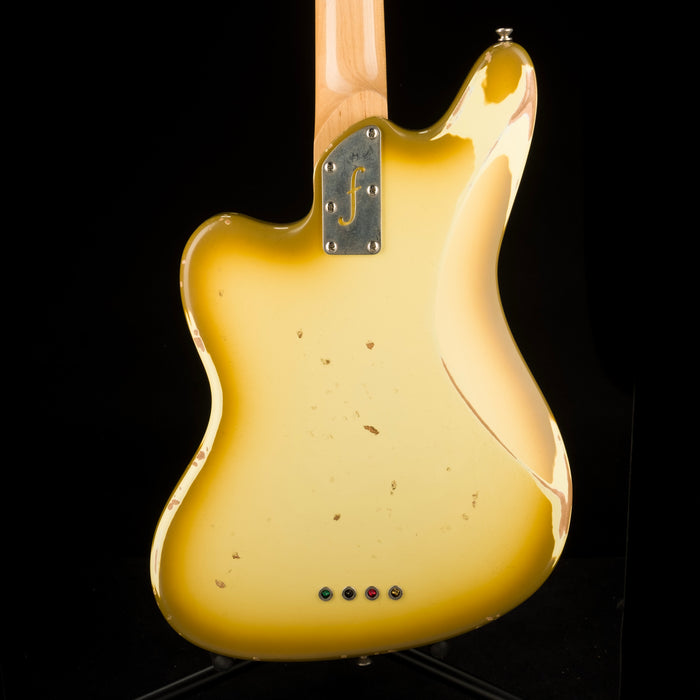 Fano Oltre Series JM4 Bass Medium Distress Antigua Burst with Gig Bag