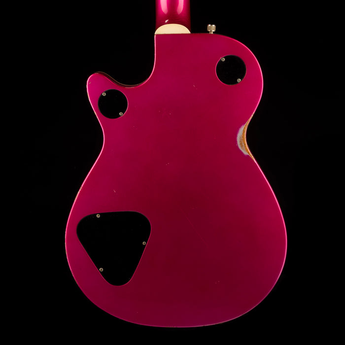 Gretsch Custom Shop Masterbuilt Stephen Stern G6128-JR Duo Jet Jr. Relic Pink Paisley Back Body Detail
