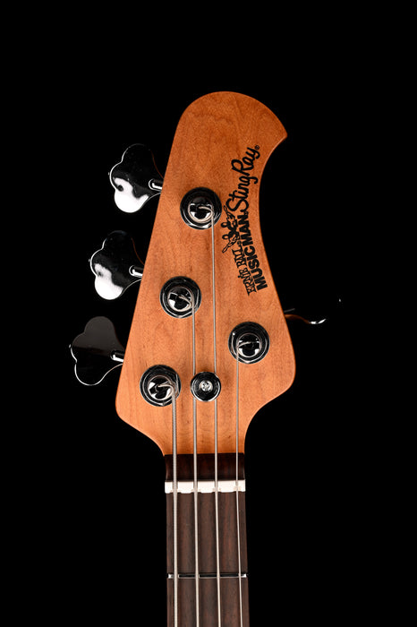 Ernie Ball Music Man StingRay Special 4 HH Bass Purple Sunset With Softshell Case