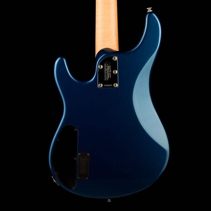 Pre Owned Ernie Ball Music Man Sterling 4-String Pearl Blue Bass With Case