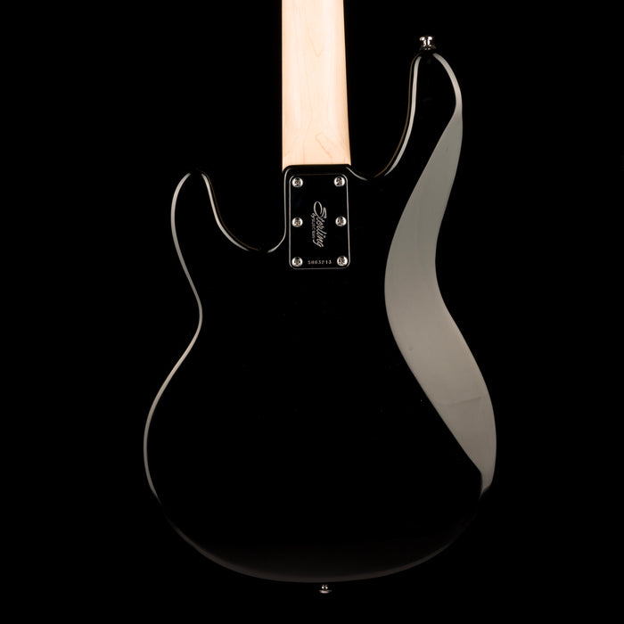 Pre Owned Ernie Ball Music Man Stingray Short Scale Bass Black With Gig Bag