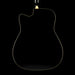Pre Owned Yamaha FGX830C Dreadnought Cutaway Black With Case