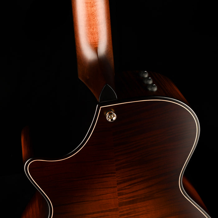 Used Taylor Builder's Edition 652ce 12 String Wild Honey Burst Acoustic Electric Guitar With OHSC