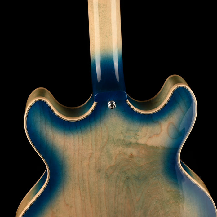 Pre Owned D'Angelico	Premier Series DC Boardwalk Semi-Hollow Blue Burst With Gig Bag