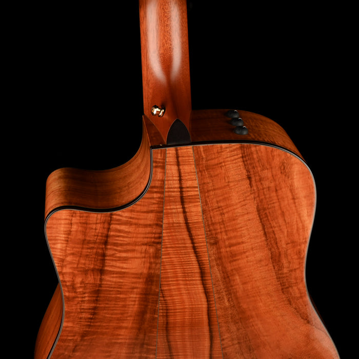 Pre Owned 2005 Taylor K-20ce Koa Natural Acoustic Electric Guitar With OHSC