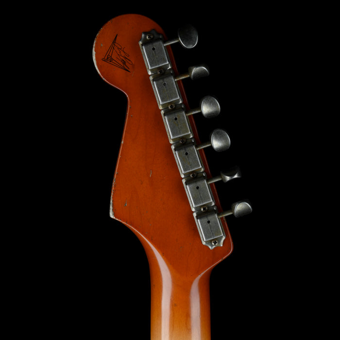 Fender Custom Shop Masterbuilt Levi Perry 1960 Stratocaster Heavy Relic Inca Silver over Black