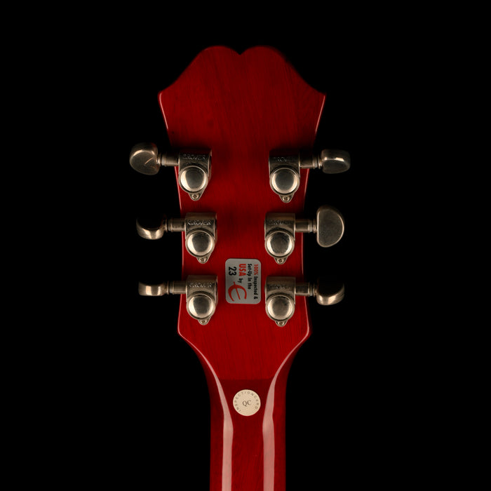 Pre Owned 2011 Epiphone Dot Cherry Semi-Hollow Electric Guitar