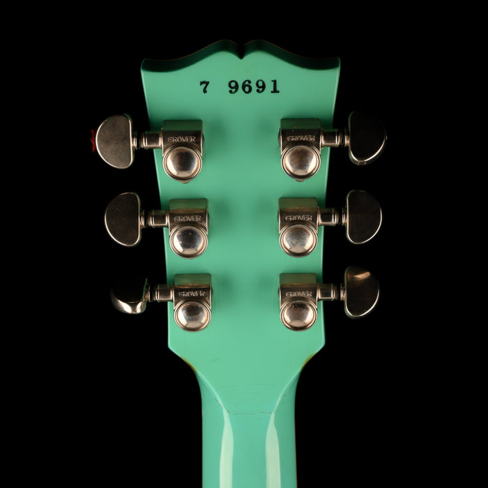 Pre Owned 1997 Gibson Custom Shop Les Paul Catalina Cascade Green With OHSC