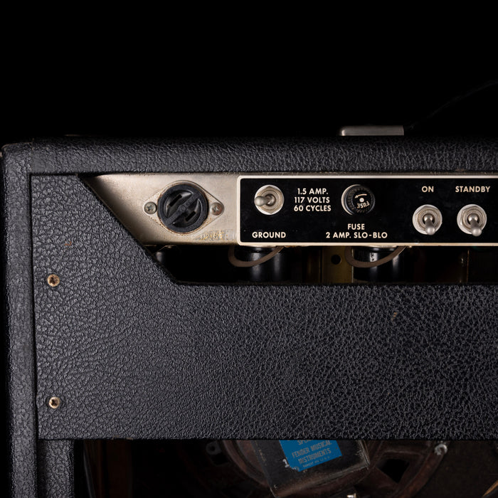 Vintage 1966 Fender Super Reverb Guitar Amp Combo With Cover