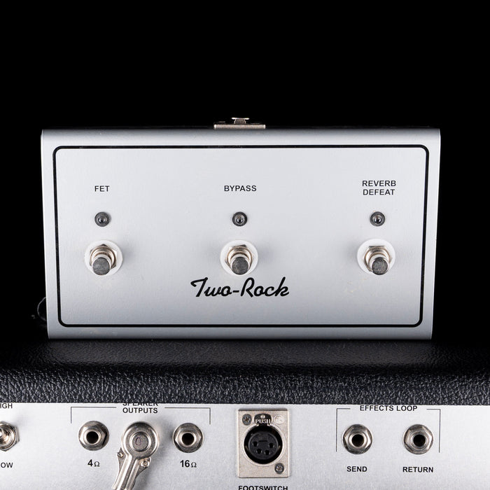 Pre Owned Two-Rock Classic Reverb Signature 1x12" 50-Watt Black Guitar Amp Combo With Footswitch