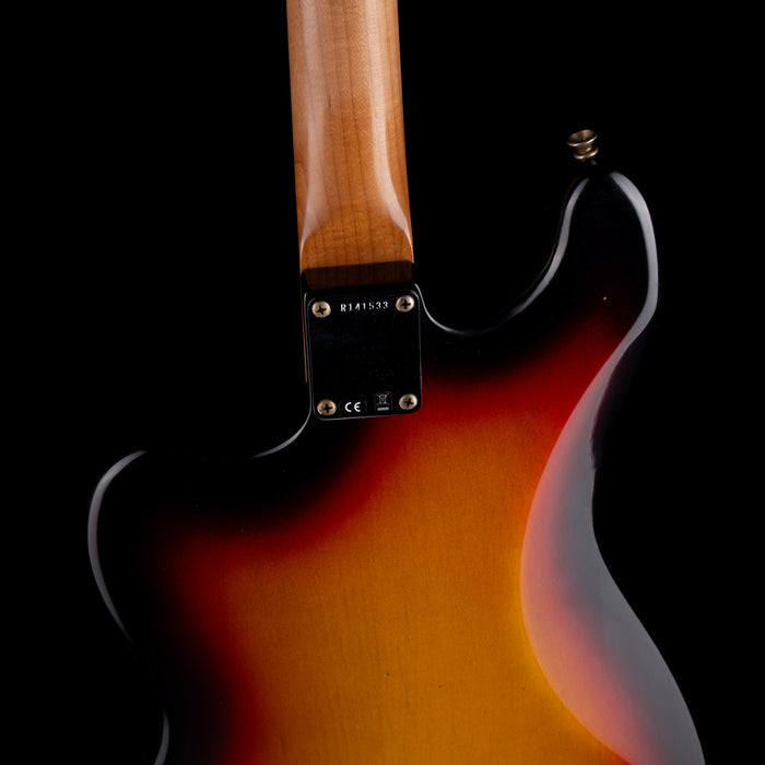Fender Custom Shop  60's Bass VI Maple Journeyman Relic Target 3-Tone Sunburst