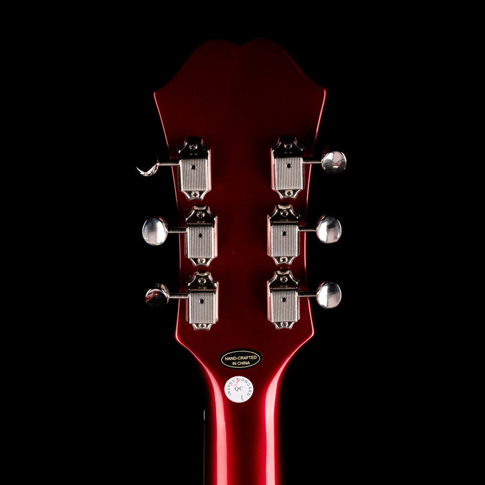 Pre Owned Epiphone Riviera Semi-Hollow Sparkling Burgundy With Gig Bag