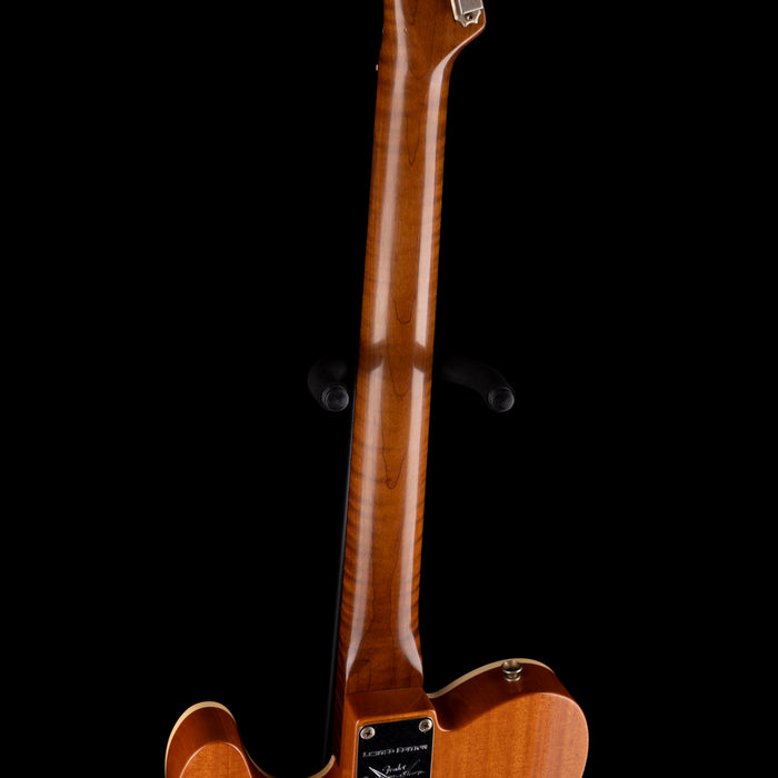 Fender Custom Shop Limited Edition P90 Mahogany Telecaster Journeyman Relic Ebony Transparent