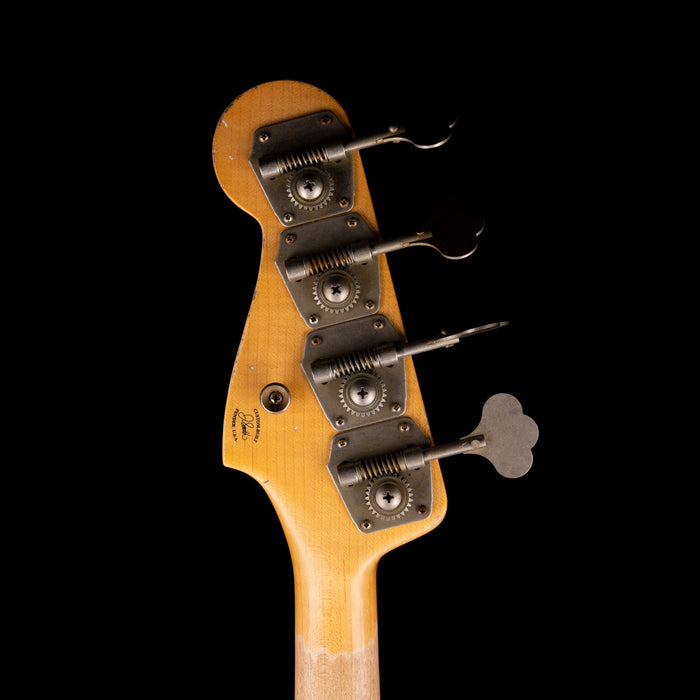 Fender Custom Shop Masterbuilt Jason Smith 1960 Jazz Bass Relic Aged Lake Placid Blue