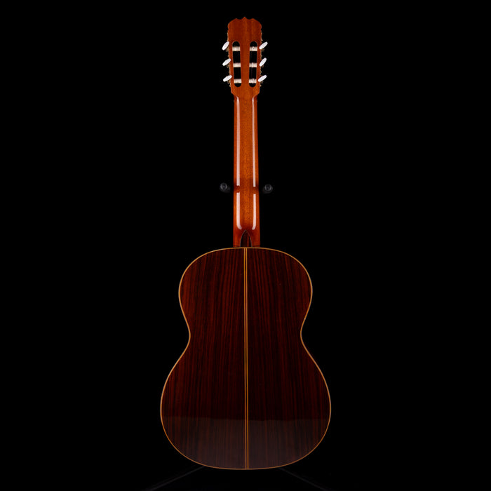 Pre Owned Takamine Made In Japan Model C-128 Nylon Classical Guitar Natural