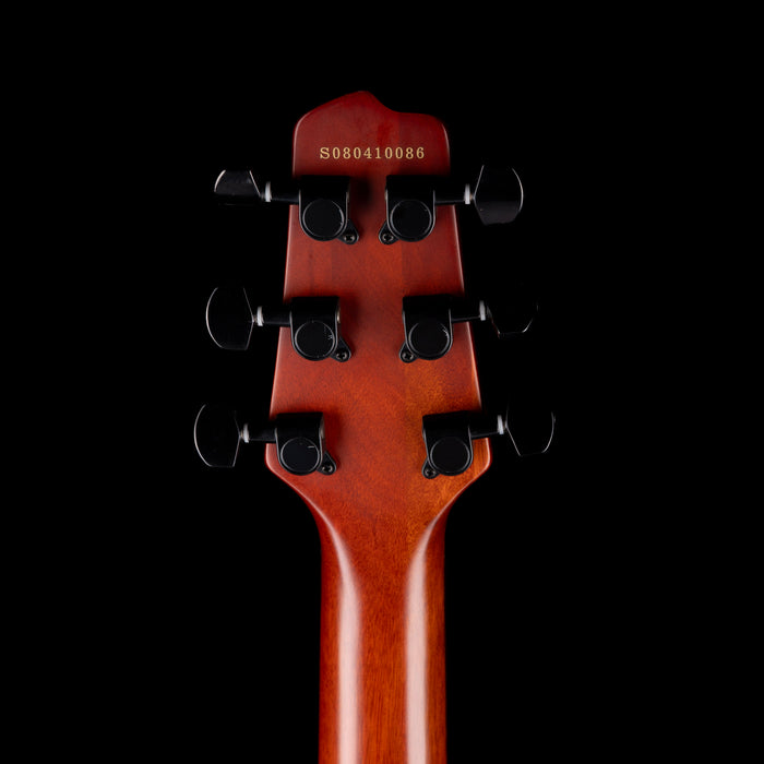 Pre Owned 2004 Willcox Guitars Lightwave Atlantis Thinline Natural Electric Guitar with Gig Bag