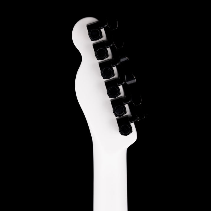 Pre Owned Fender Jack White Triplesonic Acoustasonic Telecaster Satin Arctic White with Black Top With OHSC