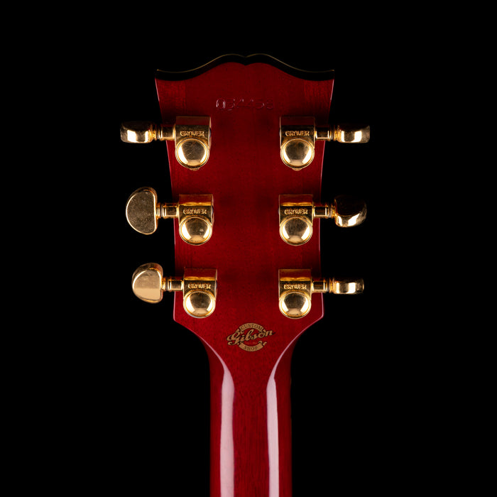 Pre Owned Gibson Custom Shop '68 Reissue Les Paul Custom Figured Tri-Burst With OHSC