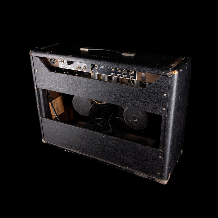 Vintage Pre-CBS 1964 Fender Vibrolux Reverb 35-Watt 2x10" Guitar Amp Combo