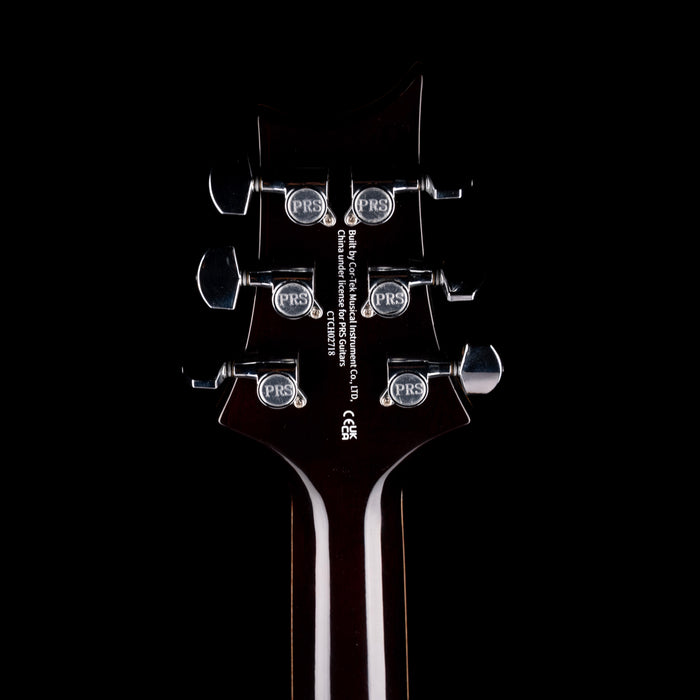 Pre Owned 2024 PRS SE Hollowbody II Piezo Orange Tiger Smokeburst With OHSC