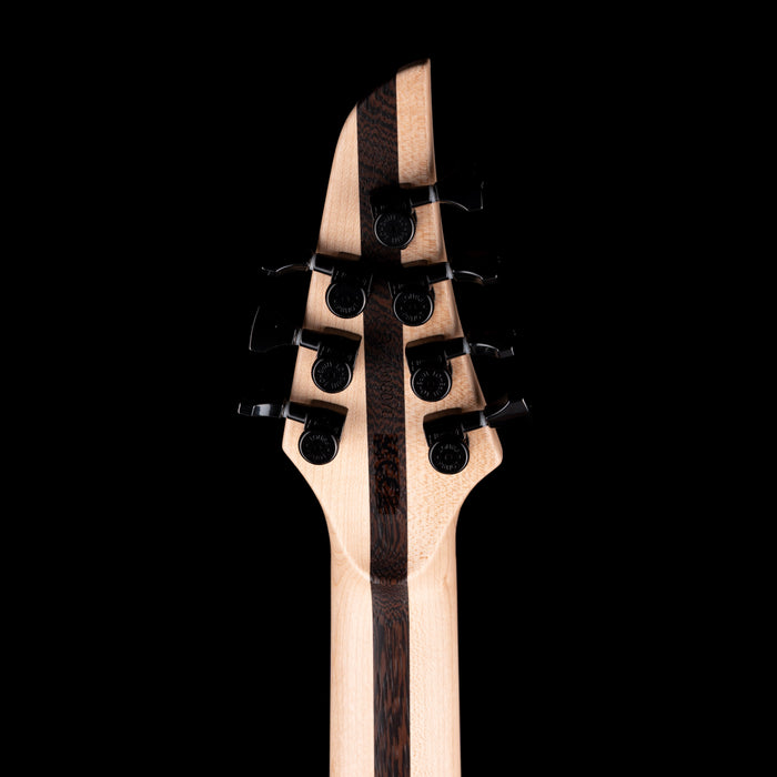 vMayones Duvell Elite 7 (26.5" Scale) Curly Poplar Top Lava Burst with Soft Case