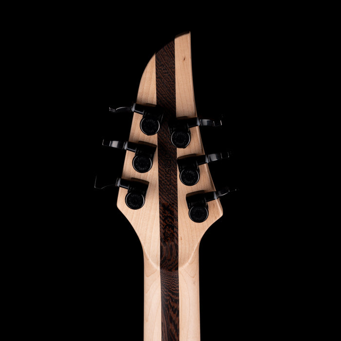 Mayones Duvell Elite 6 Curly Poplar Top Turquoise Iris with Soft Case