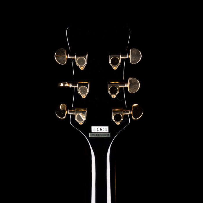 Used Gretsch G5021E Rancher Penguin Parlor Black Acoustic Electric Guitar