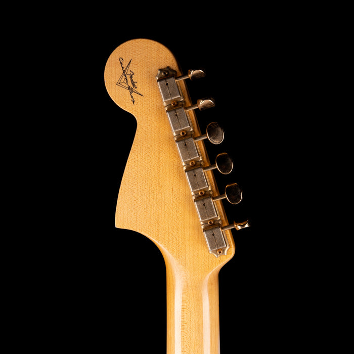 Pre Owned 2024 Fender Custom Shop 1966 Jaguar Journeyman Relic Aged Natural Blonde with OHSC