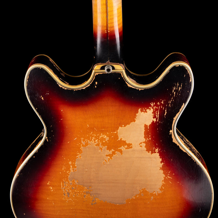 Vintage Guild	1966 Starfire VI Sunburst Hollowbody Guitar With OHSC