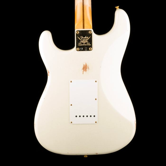 Fender Custom Shop Limited Edition 1954 Stratocaster Relic Faded Aged Olympic White