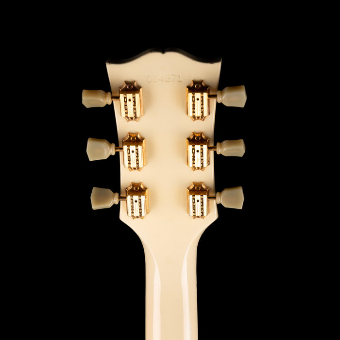 Pre Owned 2005 Gibson 1961 3-Pickup Les Paul Custom Classic White With OHSC