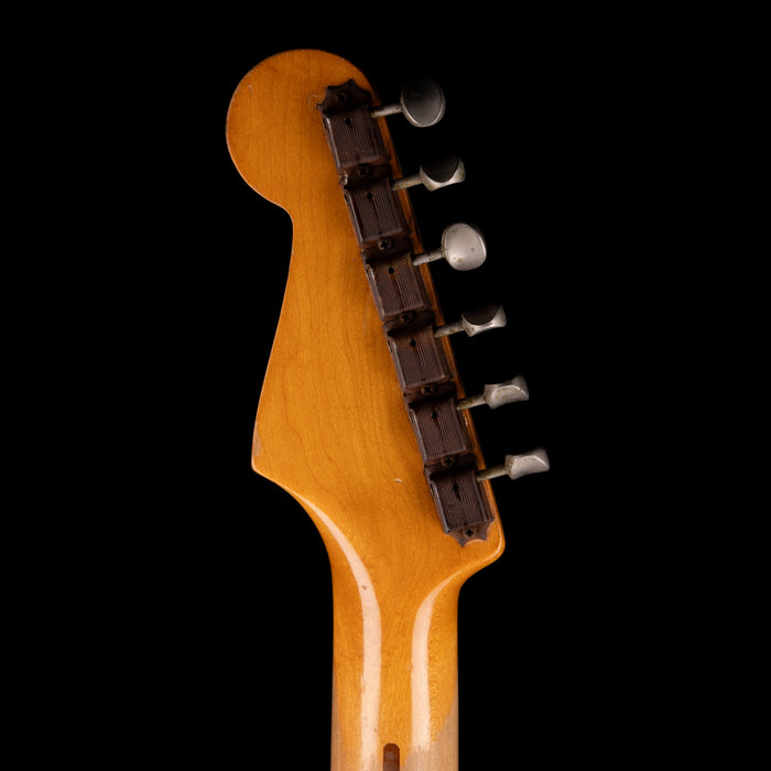 Vintage 1955 Fender Stratocaster Refinished Gold With Case