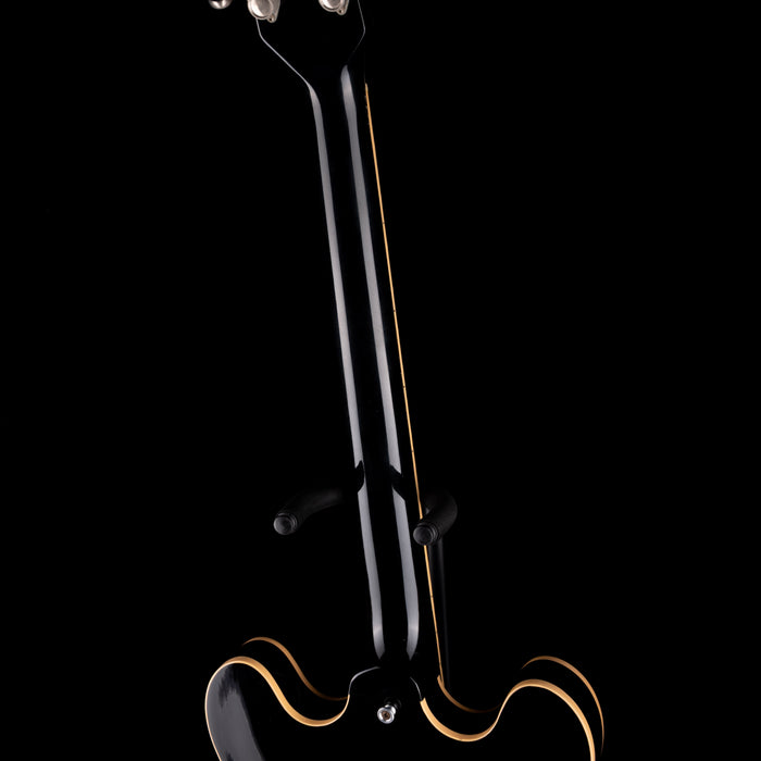 Pre Owned 1985 Gibson ES-335 Dot Ebony Electric Guitar With OHSC