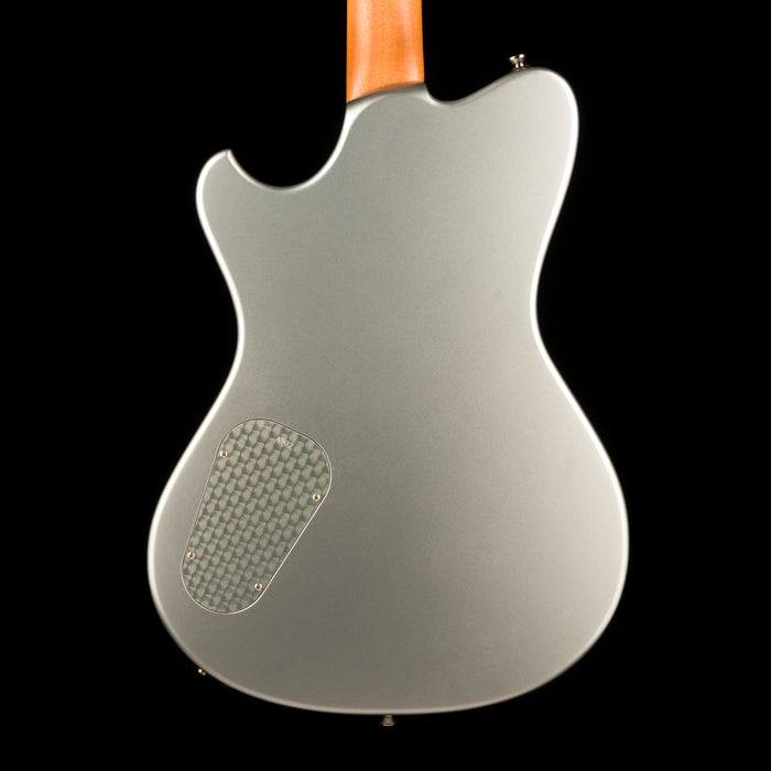 Powers Electric A Type Hardtail Dolomite Silver with Softshell Case