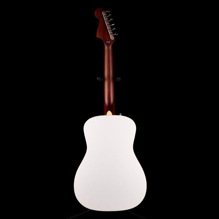 Pre Owned Fender Malibu Player Arctic Gold Acoustic Electric Guitar